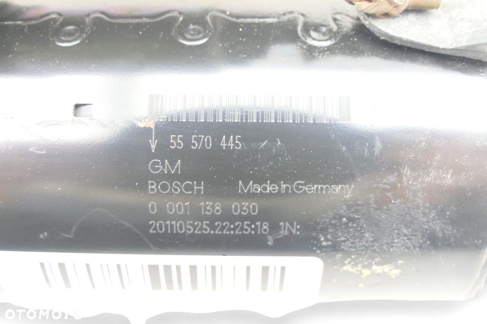Rozrusznik OPEL CORSA D ASTRA J 1.3 CDTI 55570445 0001138030 - 10
