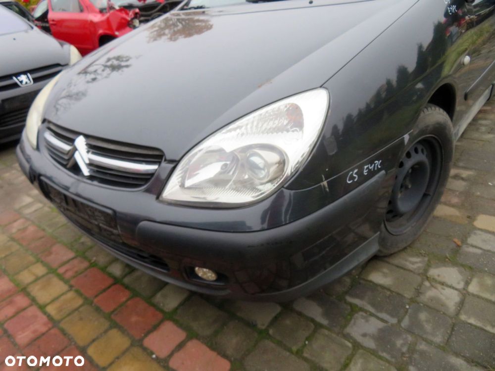 MASKA ZDERZAK BŁOTNIKI LAMPY C5 I EYPC  CITROEN 2001-2004 SZARY PRZÓD KOMPLETNY - 8