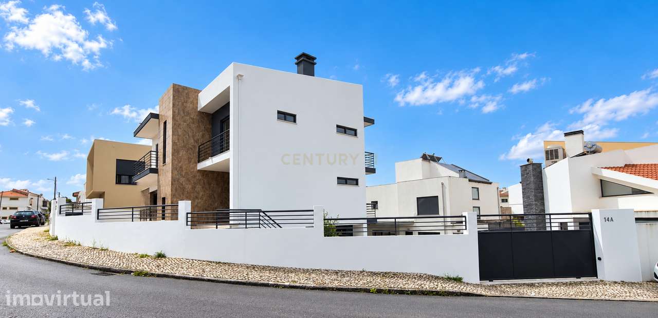 Moradia Isolada T5 de Arquitetura Moderna com Garagem – Quinta da Alem - Grande imagem: 2/19