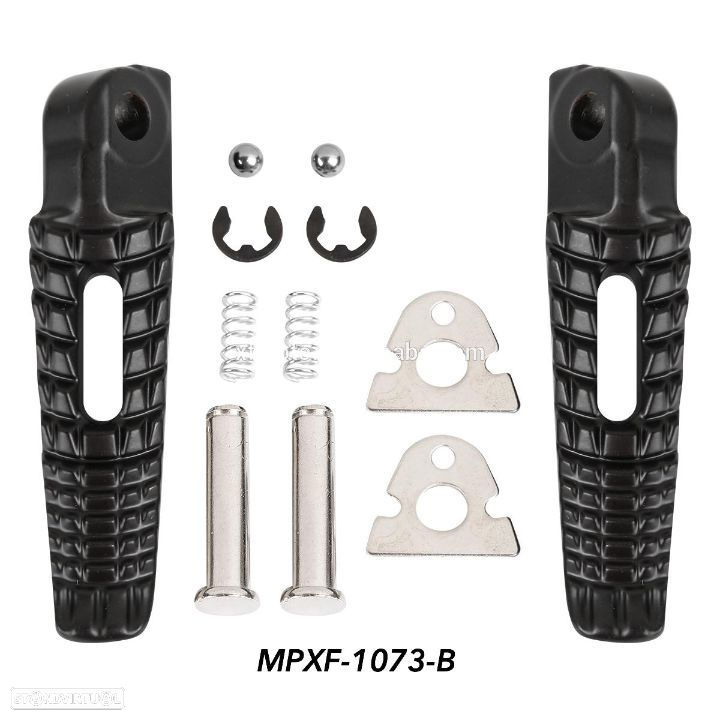 peseira tras , pousa pes traseiro, patins, suzuki gsxr 1000 ano 2005 a 2016 - 2