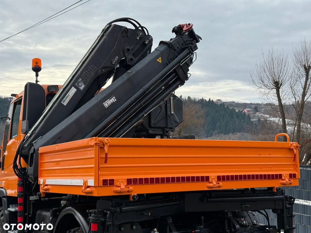 Mercedes-Benz * Mercedes Unimog U 400 * HDS HIAB 166 * Specjalny * Energetyka * Kosz do HDS * Stan Idealny - 10