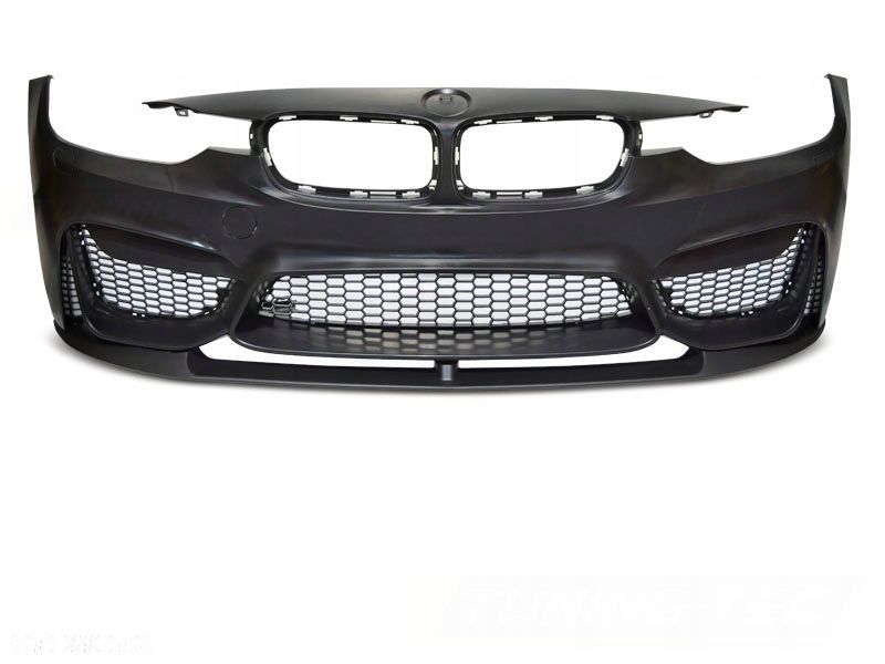 Zderzak Przod kpl Kratki Spoiler Tuning Sport M3look M-pakiet Bmw 3 f30 f31 - 2