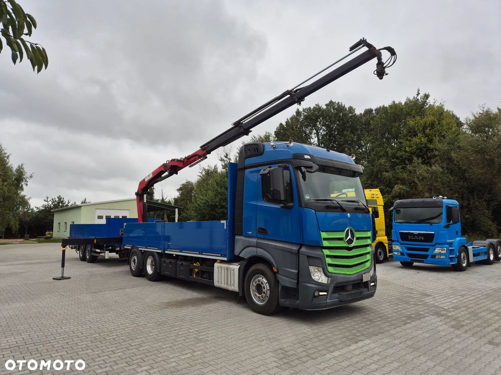 Mercedes-Benz ACTROS 2543 6X2 + HMF 1820 - 9