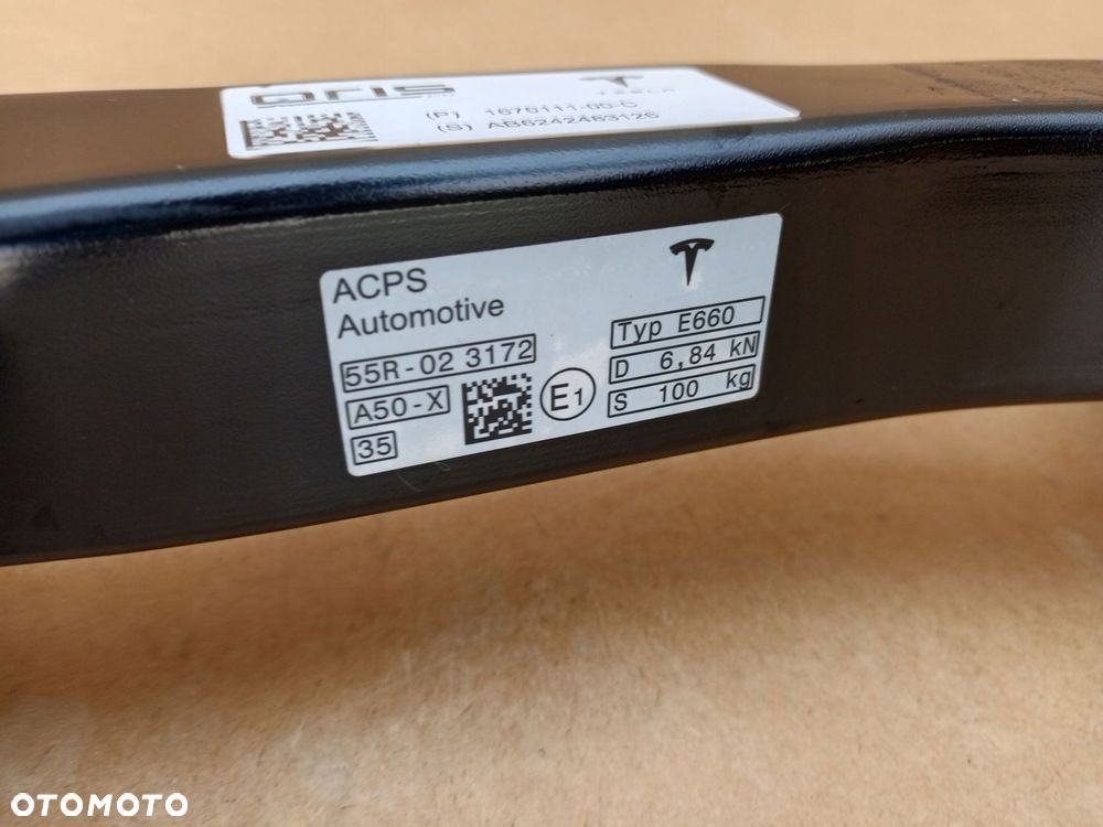 TESLA MODEL 3 2017- HAK HOLOWNICZY BELKA 1670111-00-C - 7