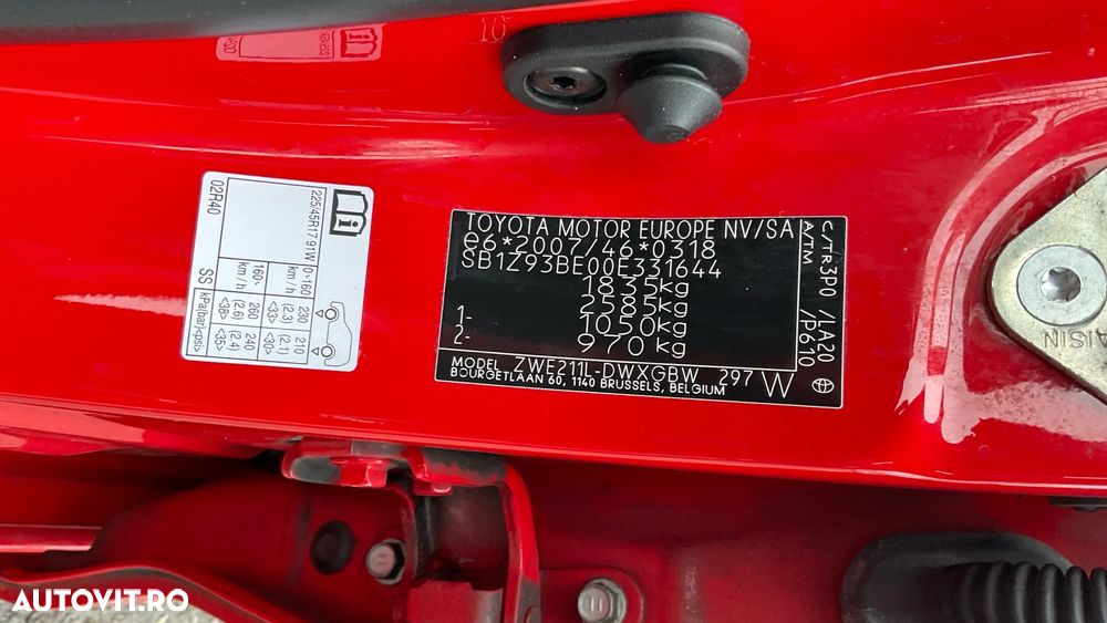 Toyota Corolla 1.8 HSD TS Exclusive tapiterie Neagra - 37