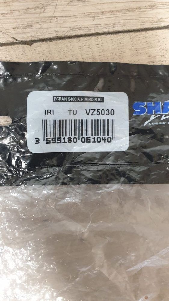 Wizjer Szyba Kasku SHARK VZ5030 Mirror Blue (Lustrzany) - 6