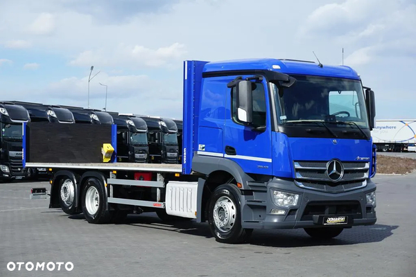 Mercedes-Benz ACTROS / 2543 / ACC / E 6 / PEŁNY ADR / PLATFORMA / ZAWIESIE POD WÓZEK