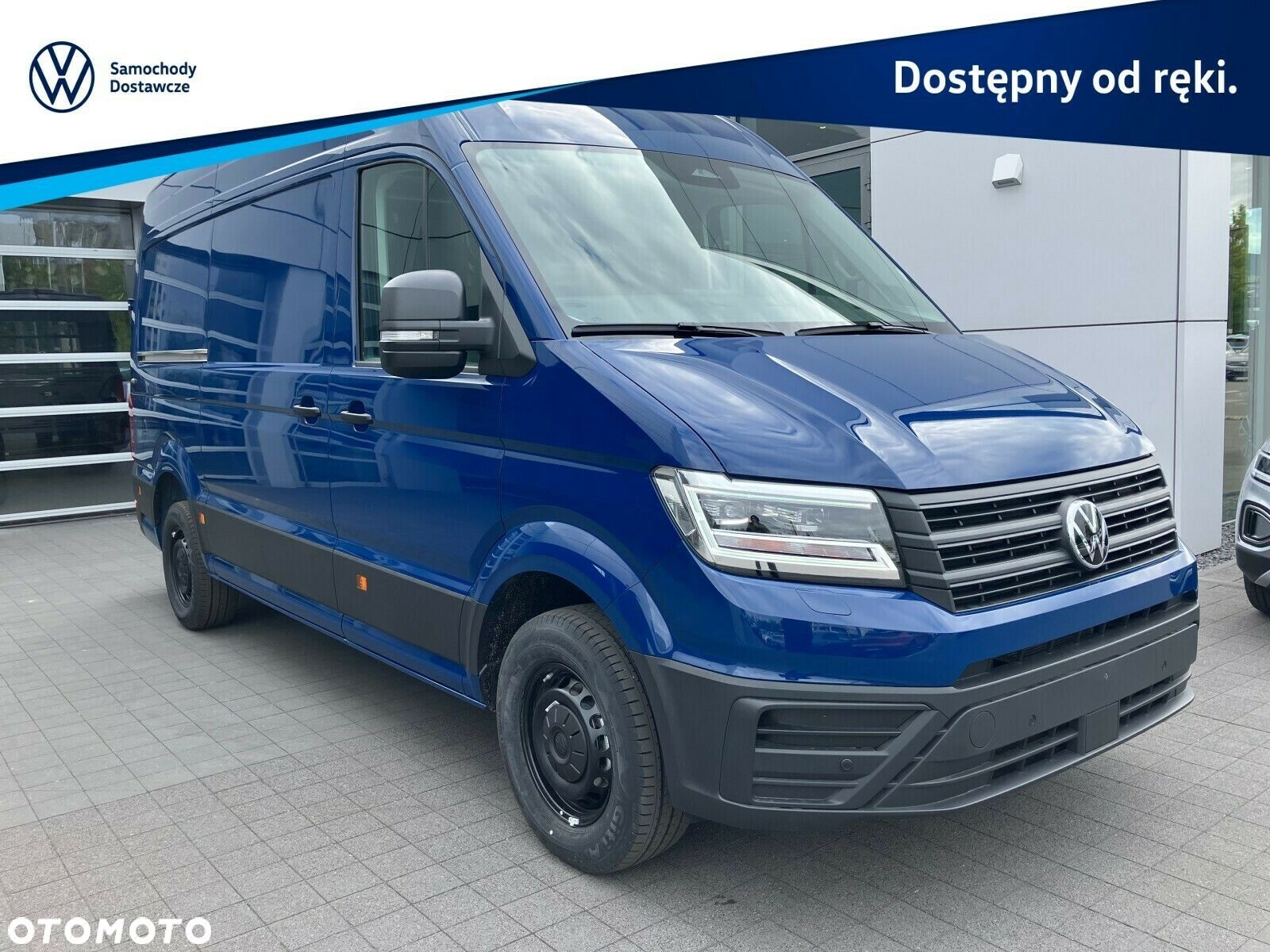 Volkswagen Crafter Crafter 35 Furgon, silnik: 2,0 l  130 kW, skrzynia biegów: napęd 4MOTION, automatyczna 8-biegowa rozstaw osi: 3640 mm - 1