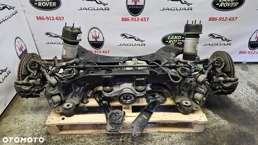 Jaguar XJ 351 LIFT 2015-2019 5.0 SC 508PS 510 KM Kompletne zawieszenie tylne Ława tył Sanki Dyfer Zwrotnica Most 2.56   Amortyzator tył Miech tylny prawy lewy  USA - 2