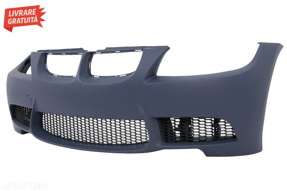 Bara Fata BMW Seria 3 E90 E91 LCI Facelift (08-11) M3 Design fara Proi - 5