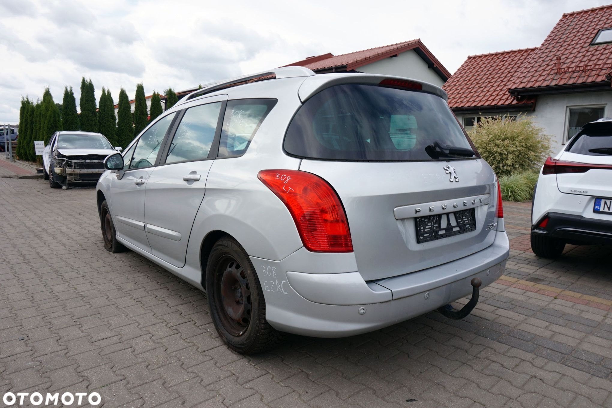 HAK HOLOWNICZY 308 I T7 SW KOMBI  PEUGEOT 2007-2011 - 1