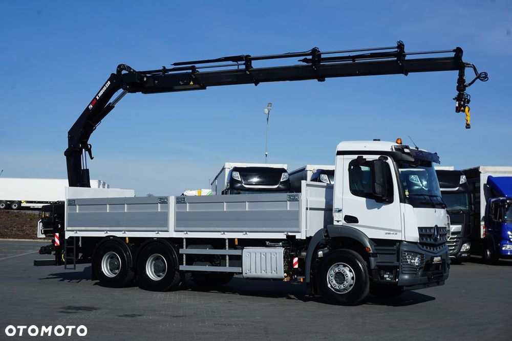Mercedes-Benz AROCS / 2643 / 6 X 4 / SKRZYNIOWY + HDS / HIAB 228 E – 4 / WYS. 13 M - 4