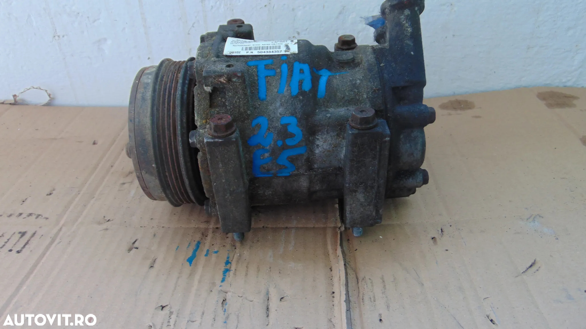 Compresor AC Clima Fiat Ducato 2.3 JTD euro 5 an 2010-2016 cod 504384357 - 2