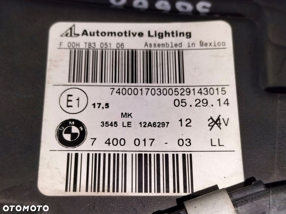 lampa przednia reflektor lewa bmw x3 f25 x4 f26 lci lift 14-17 bi-xenon - 8