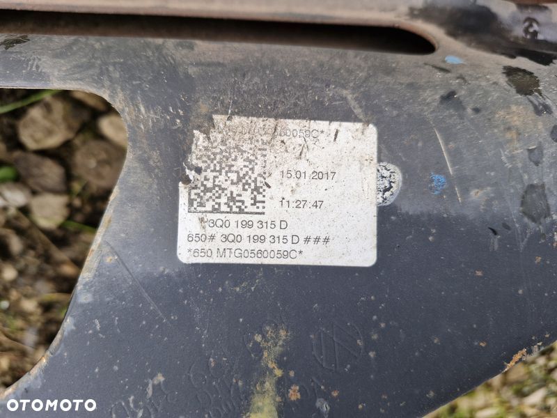 SKODA SUPERB III 3 2.0 TDI WÓZEK SANKI BELKA ZAWIESZENIA PRZÓD 3Q0199315D - 10