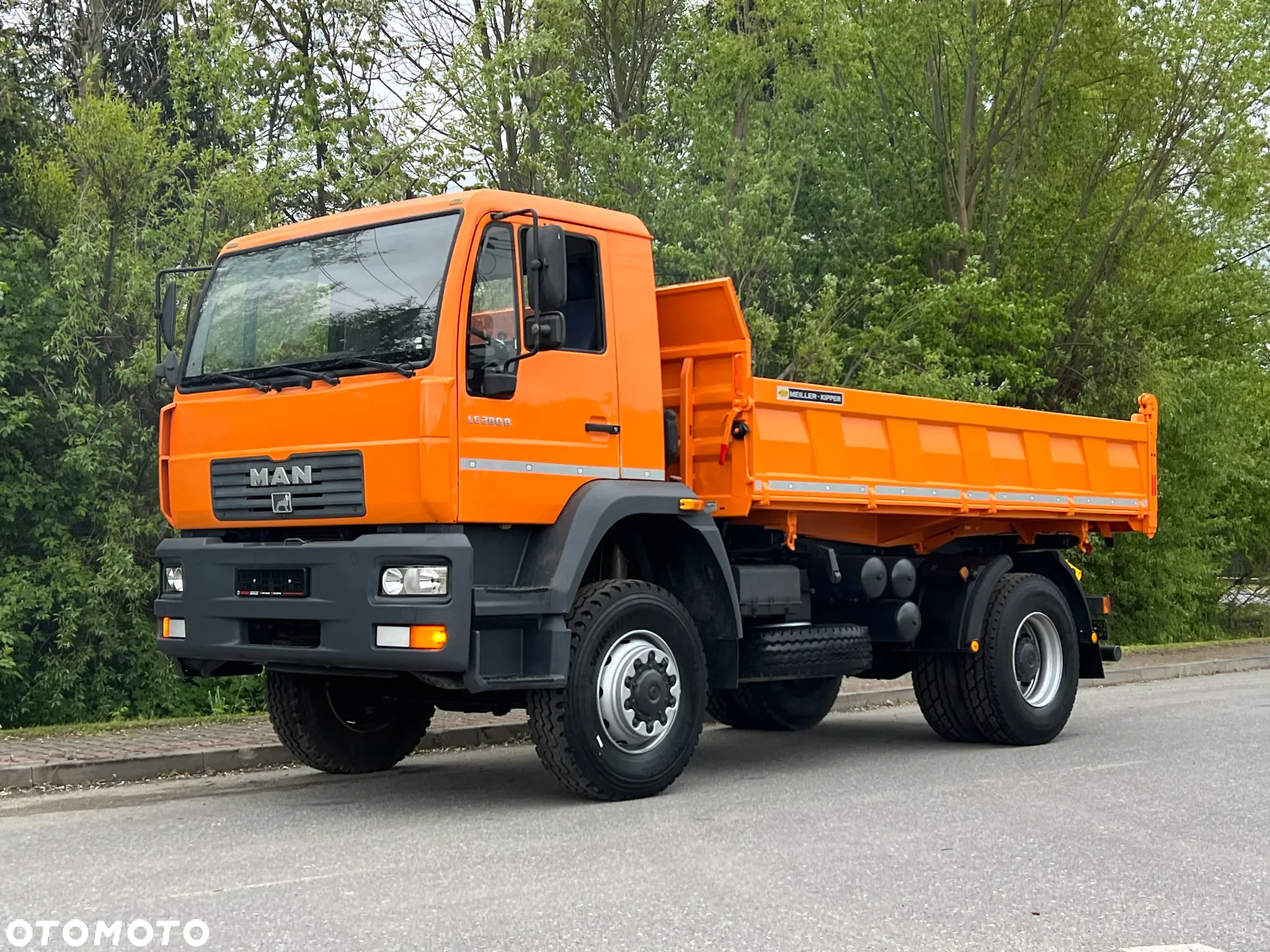 MAN * LE 280 B * MAN * 4x4 * Kiper Wywrotka x3 * Meiller * Sprowadzony * Stan Perfekcyjny * - 14