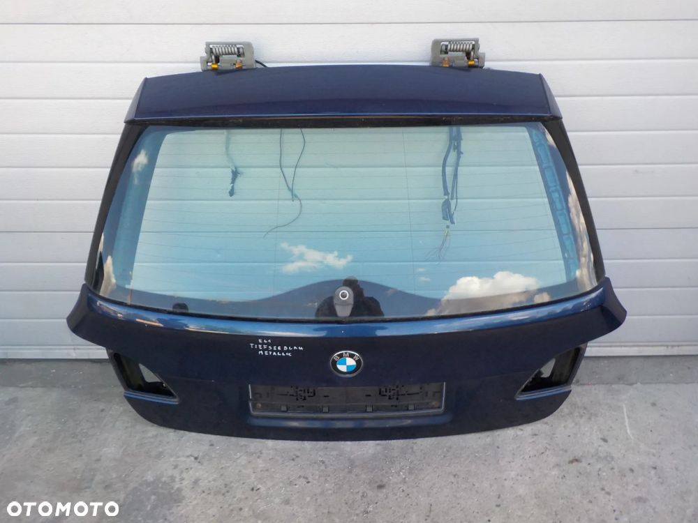 BMW SERIA 5 E61 KLAPA BAGAŻNIKA KOLOR TIEFSEEBLAU METALLIC - 1