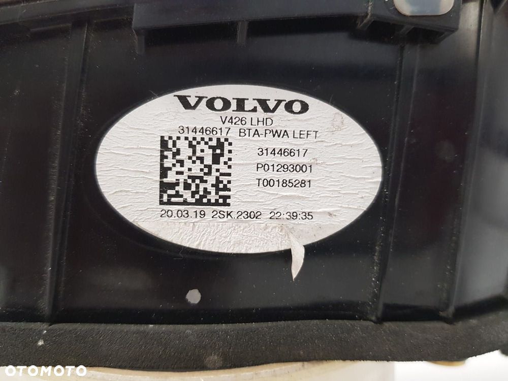 VOLVO XC60 II 17- LAMPA TYŁ LED TYLNA LEWA W KLAPĘ  31446617 - 5