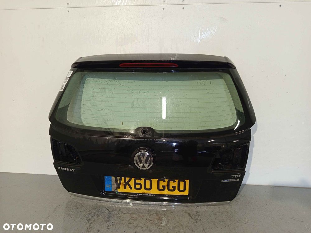 + KLAPA TYŁ TYLNA BAGAŻNIKA DO VW VOLKSWAGEN PASSAT B6 KOMBI LC9X CZARNA - 1