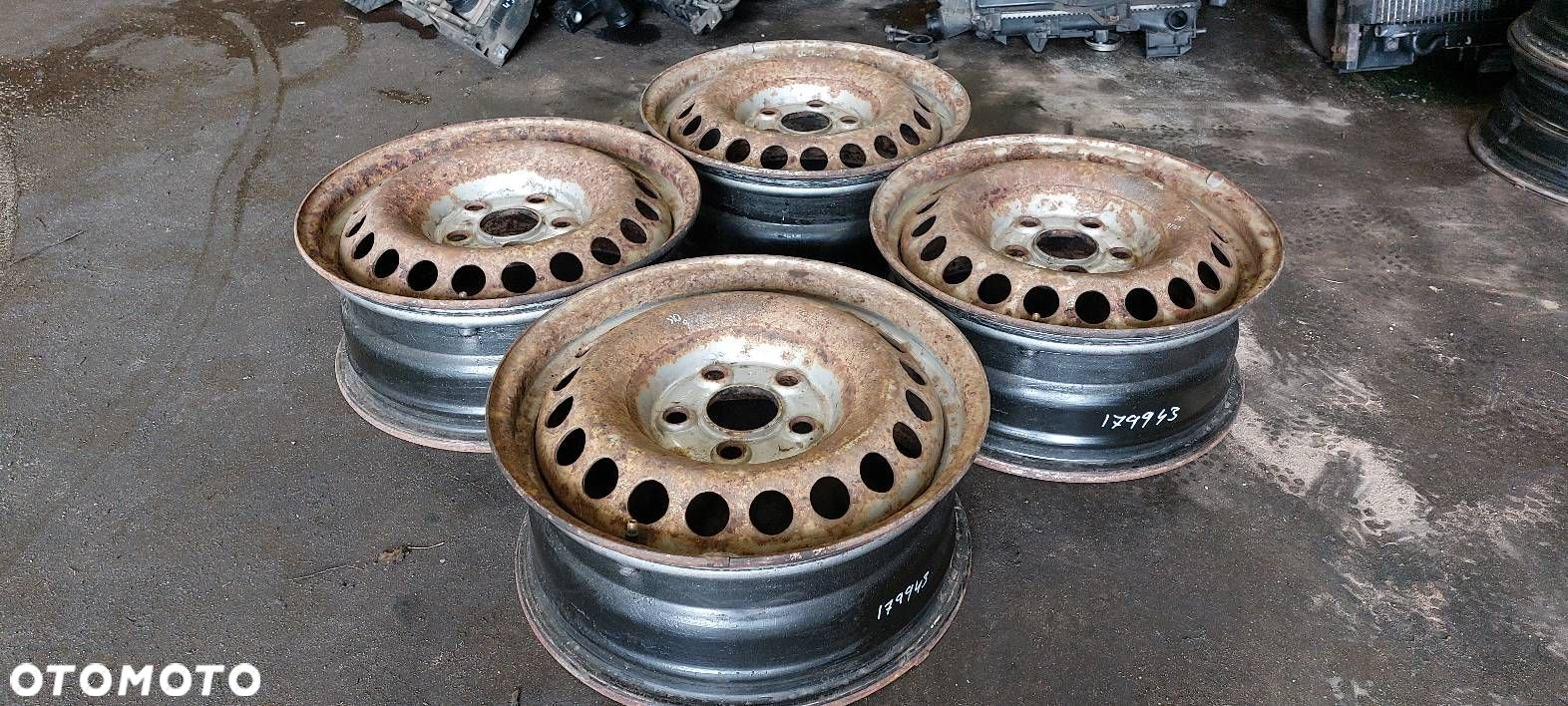 FELGI STALOWE 4 SZT VW T5 5X120 6,5X16 ET51 VOLKSWAGEN - 6