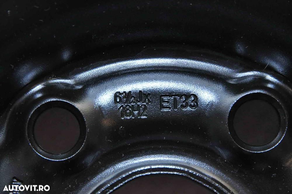 Jante tabla noi originale VW Tiguan 16 inch ET33 - 8
