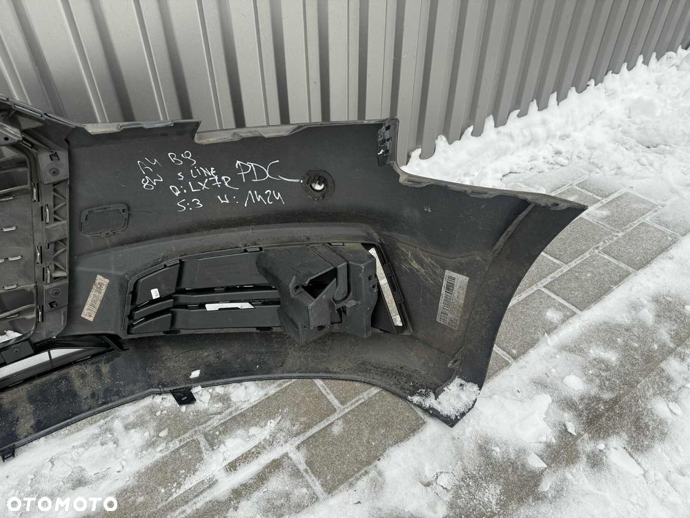 Audi A4 B9 8W S-Line Zderzak Przód Przedni PDC 2015-19 LX7R - 7