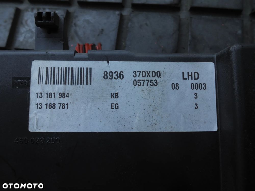 SKRZYNKA MODUŁ BSI OPEL VECTRA 13181984 13168781 + WTYCZKI INSTALACJA - 2