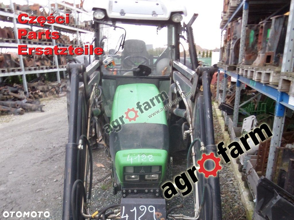 Deutz Agrofarm 420 części, skrzynia biegów, silnik - 2