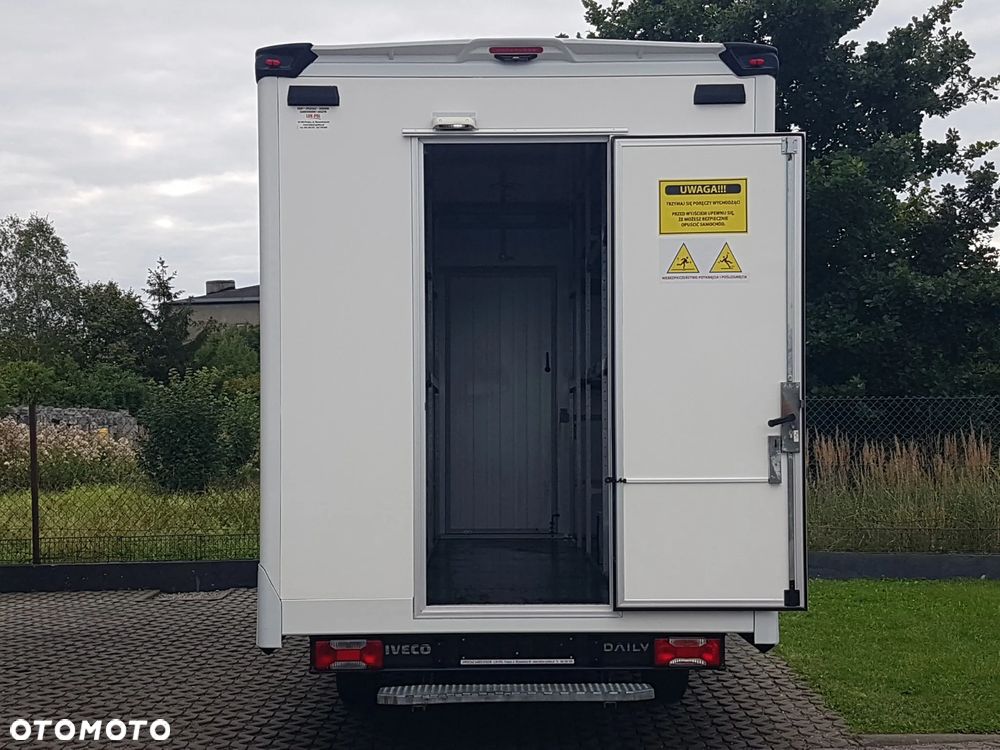Iveco DAILY KONTENER NISKOPODŁOGOWY 4,43x2,23x2,42 SKLEP FOODTRUCK BAR KLIMA KONIOWÓZ KAMPER - 5
