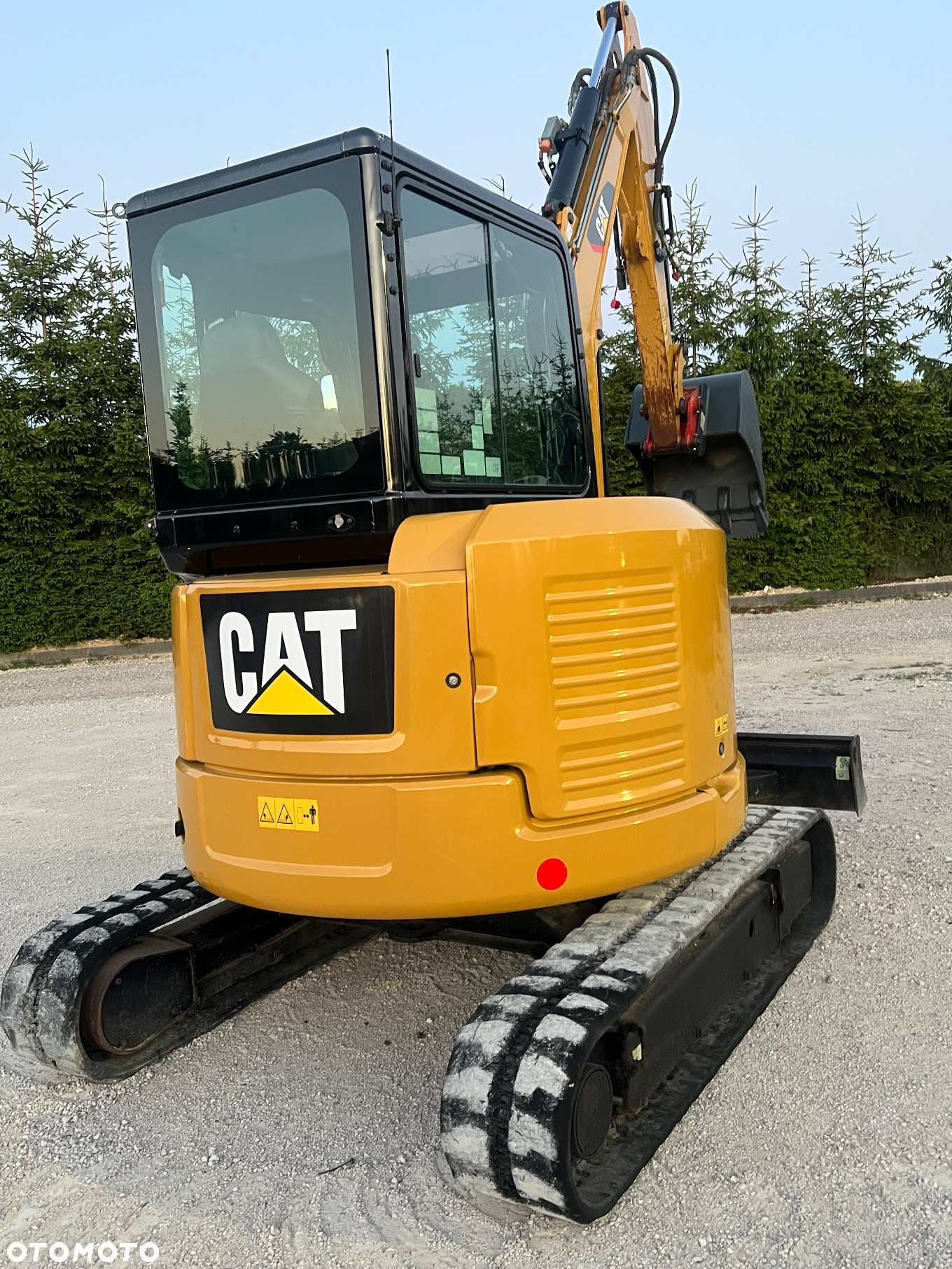Caterpillar MINIKOPARKA CAT 303.5 E CR 2019r Catepillar 304 303 305 302,7 Bobcat e34 35 26 3x łyżka wiertnica grabie koparka mini gąsienicowa 3,5tony - 5