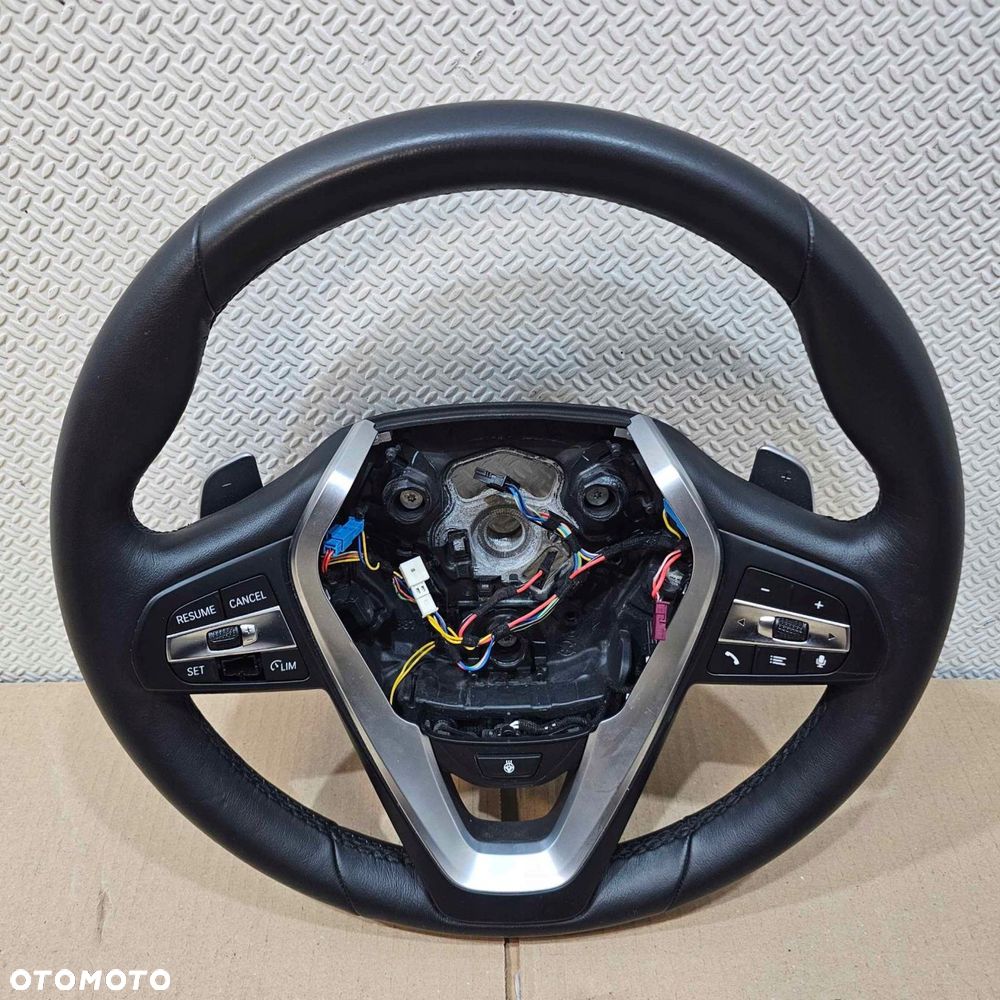 bmw 3 g20 g21 kierownica kiera skóra grzana - 6
