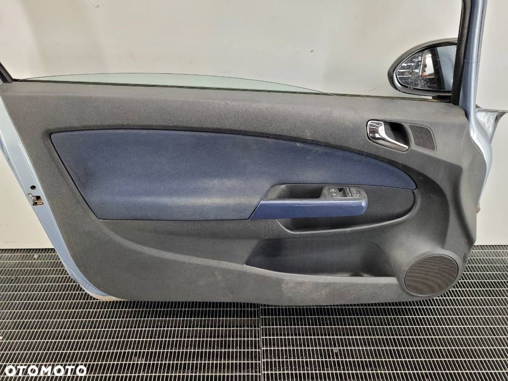DRZWI PRZÓD PRZEDNIE LEWE KOMPLETNE OPEL CORSA D 3D - 9
