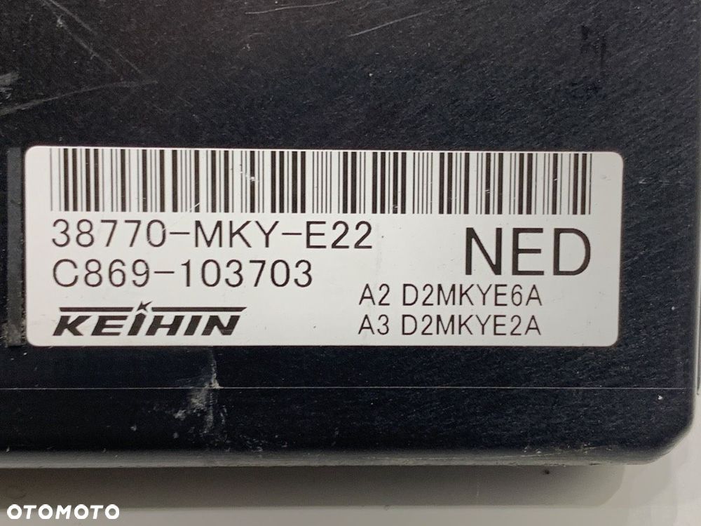 KOMPUTER SILNIKA  HONDA CB650RA 650 CM3 34kW 46KM (2014 - 38770-MKY-E22 - 4