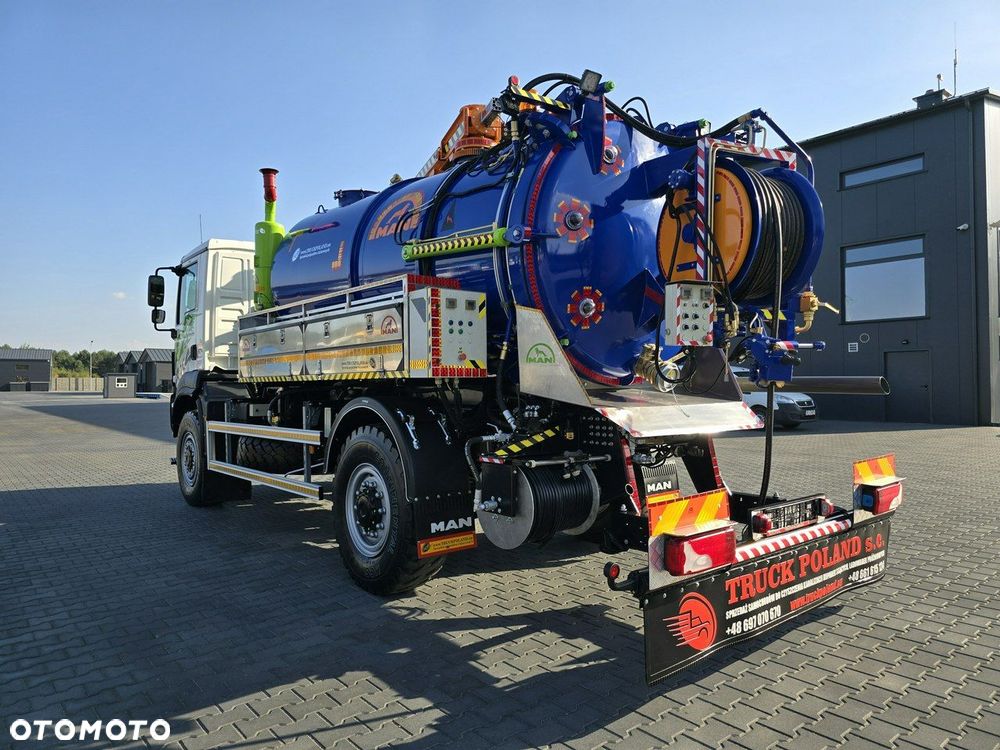 MAN 4x4 WUKO GAMON PW8  do zbierania odpadów płynnych separatorów - 6