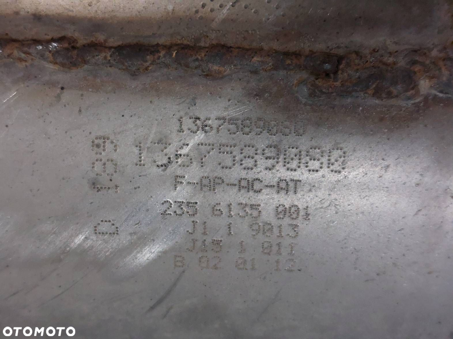 TŁUMIK WYDECH KOŃCOWY PUSTY DPF KATALIZATOR FIAT DUCATO III LIFT 2.3 D - 8