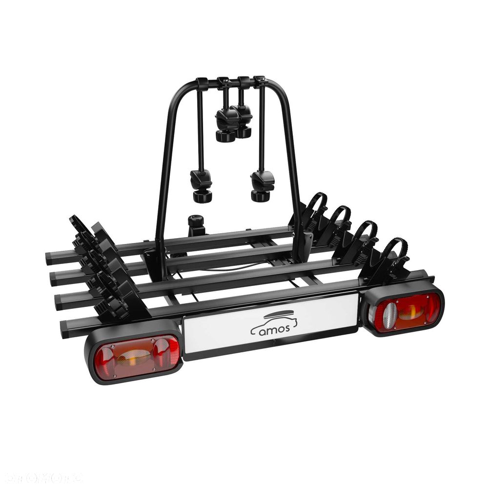 Platforma rowerowa, bagażnik rowerowy na hak Amos Giro 4 4 rowery - 3