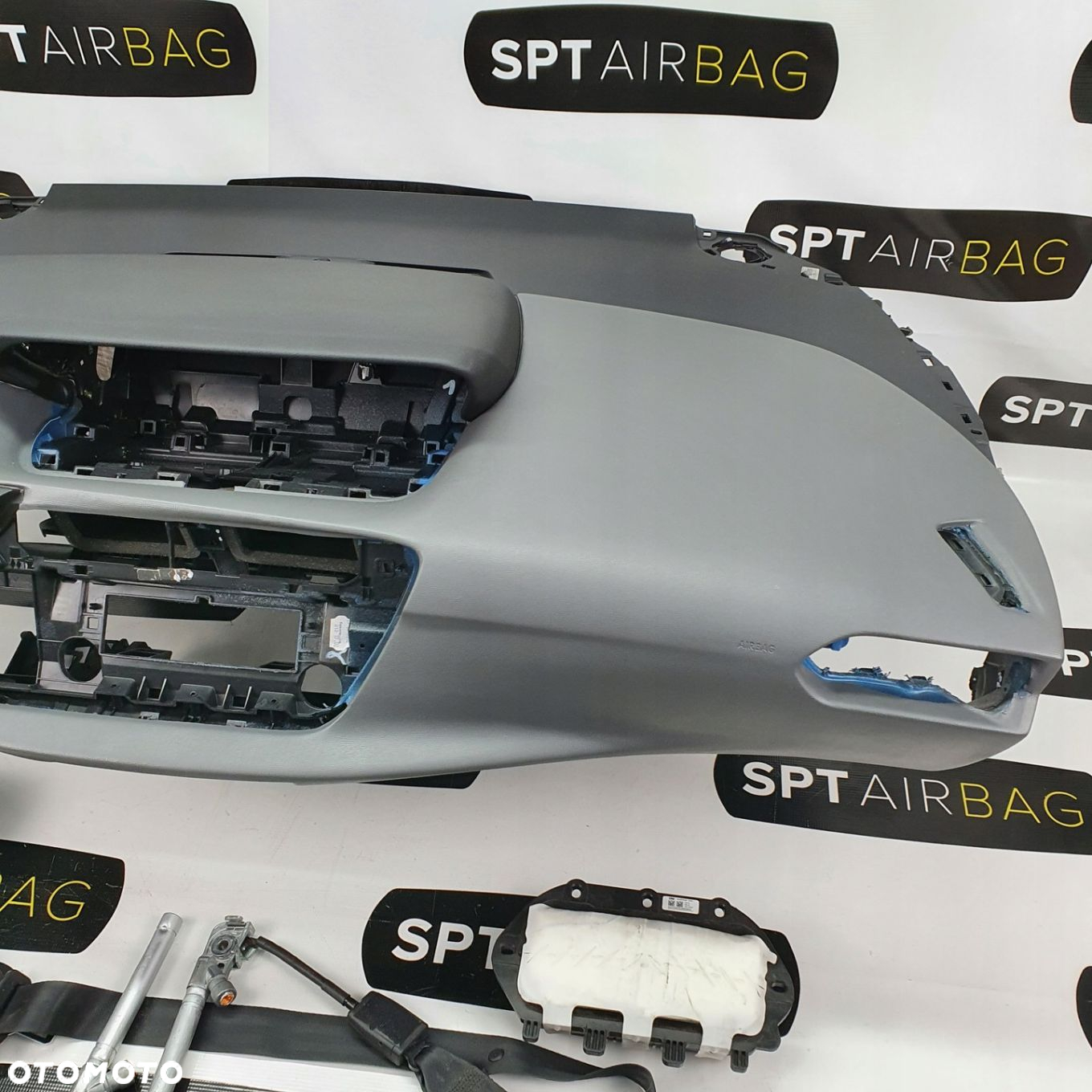 CITROEN C4 PICASSO DESKA ROZDZIELCZA KONSOLA KOKPIT PULPIT PODUSZKI AIRBAG AIR BAG PASY KIT SET - 3
