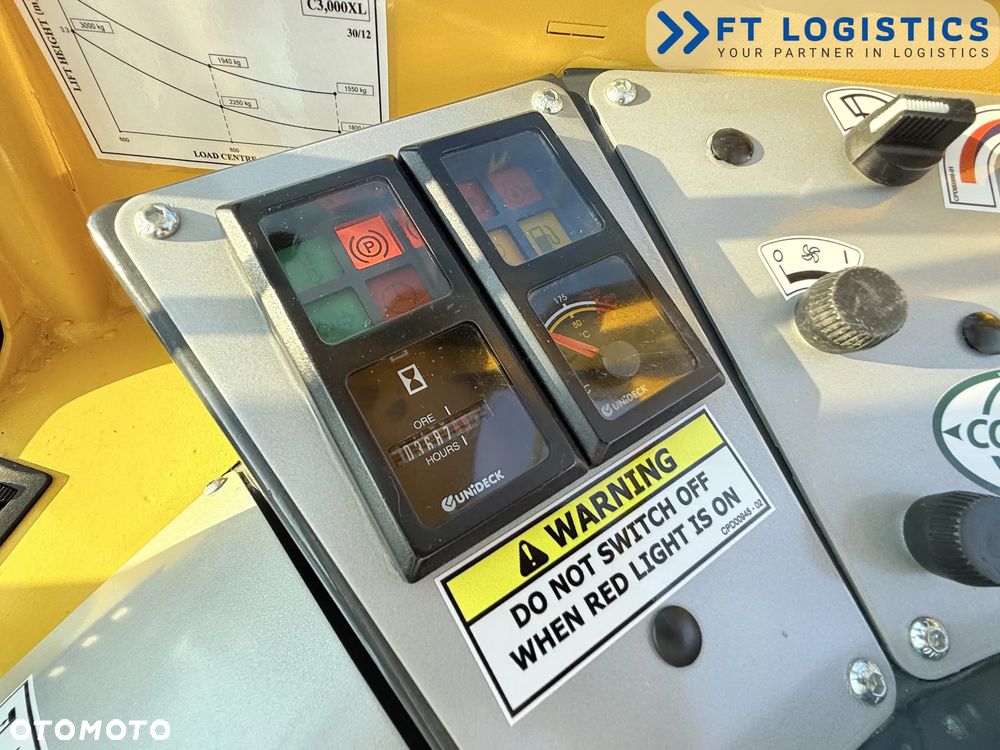Combilift WÓZEK CZTEROKIERUNKOWY - WIELOKIERUNKOWY | COMBILIFT C3000XL | GAS | DUPLEX 4550 MM | POZYCJONER WIDEŁ | WOLNY SKOK | NOWE OPONY | PO SERWISIE | STAN IDEALNY - 18