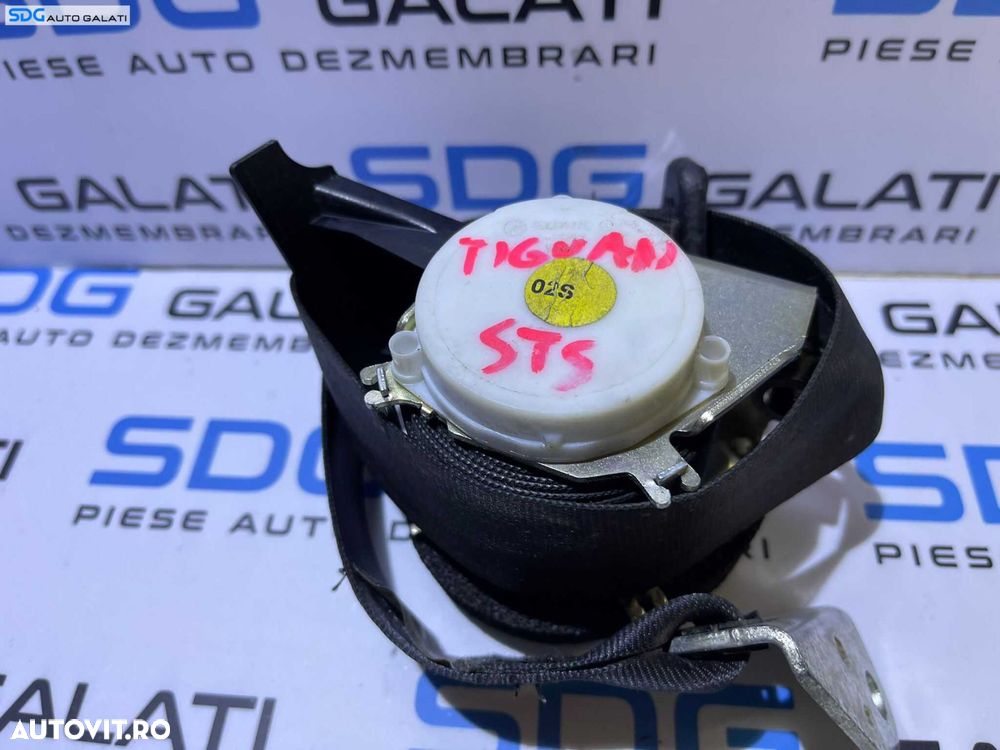 Set Centuri Siguranta Spate Stanga Dreapta Volkswagen Tiguan 2008 - 2018 Cod 5N0857805 5N0857806 - 4