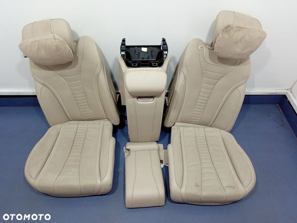 MERCEDES S KLASA W222 LONG FOTELE TYŁ TYLNE KOMFORTOWE NAPPA - 2
