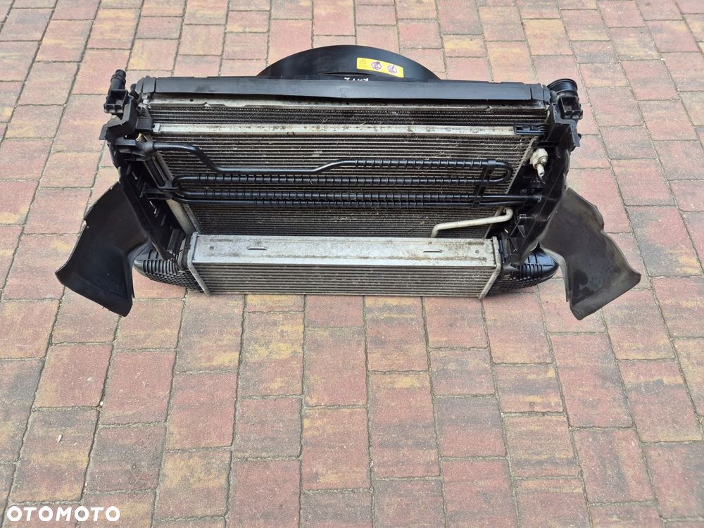 chlodnice komplet chlodnic wentylator mercedes slk r172 cdi - 1