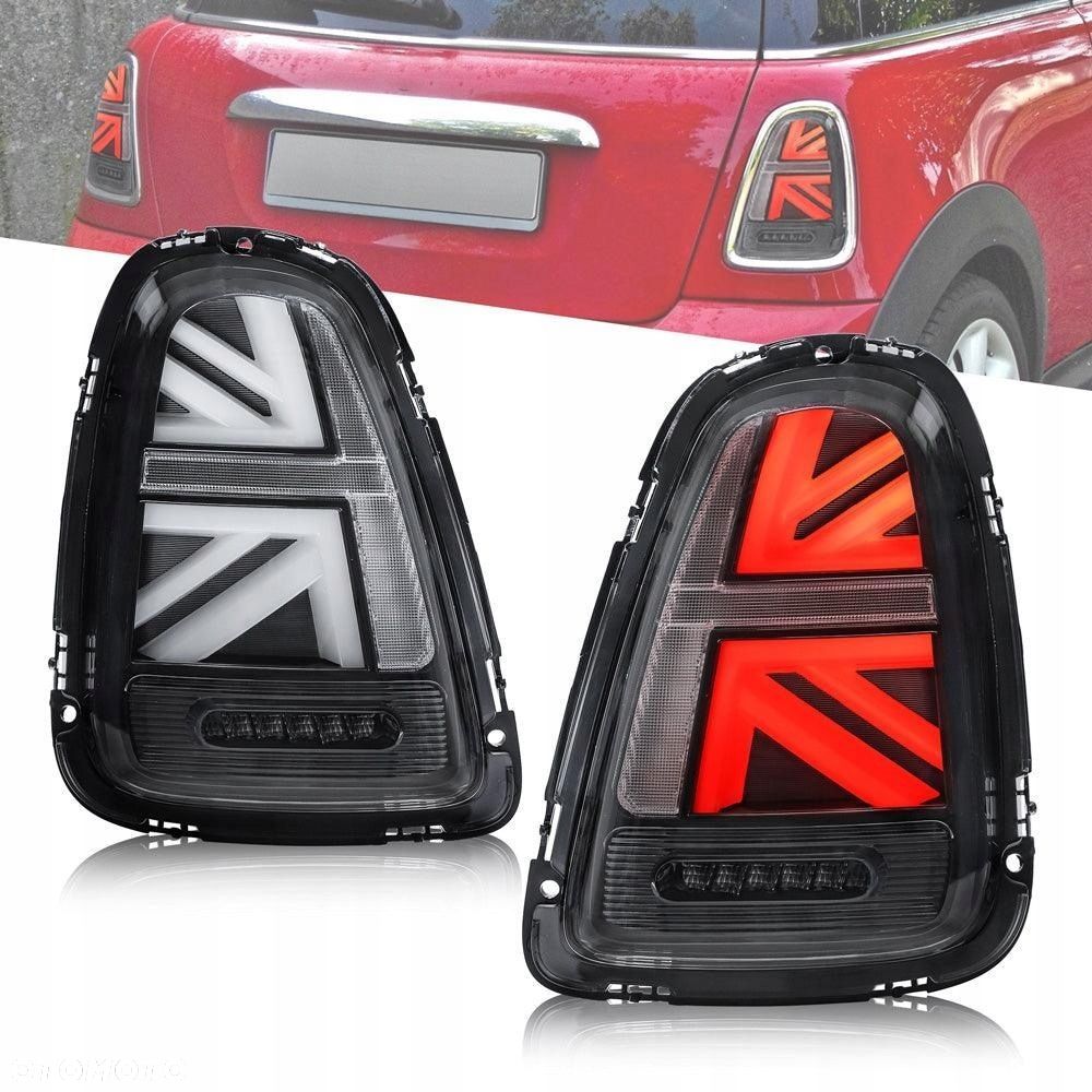 Lampy tyl kpl Vland Full Led Union Tuning Black Mini Cooper r56 r57 r58 r59 - 1