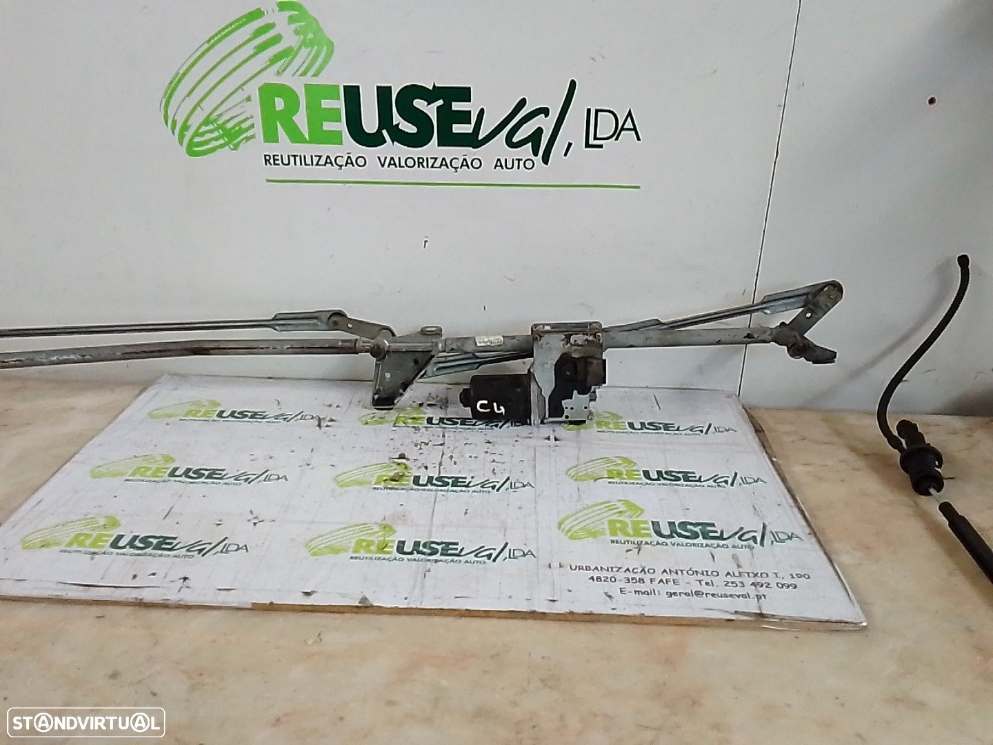 Sistema Motor Limpa Para Brisas Citroen C4 I (Lc_) - 1