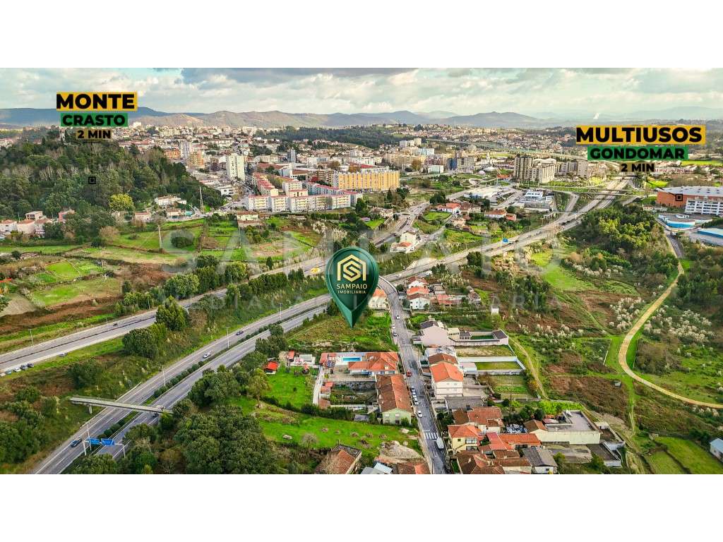 Terrenos - Lotes 2 e 3 - S. Cosme! - Grande imagem: 3/4