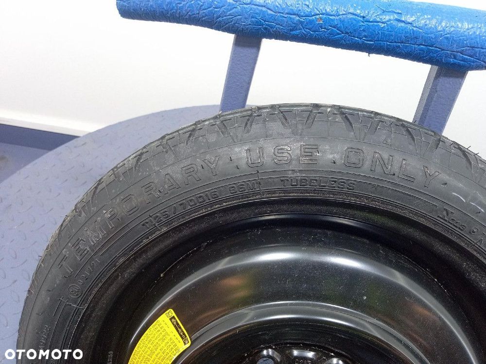 MAZDA 3 III BM KOŁO DOJAZDOWE 125/60R16 5X114.3 - 4