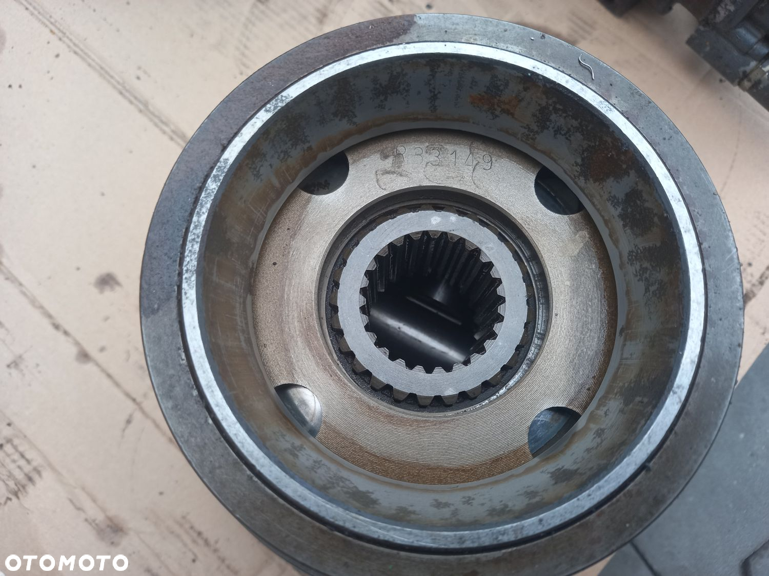 Dyferencjał przedniej osi John Deere 7600 7800 - 7