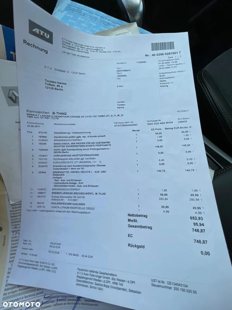 Renault Laguna Grandtour dCi 175 FAP GT - 34