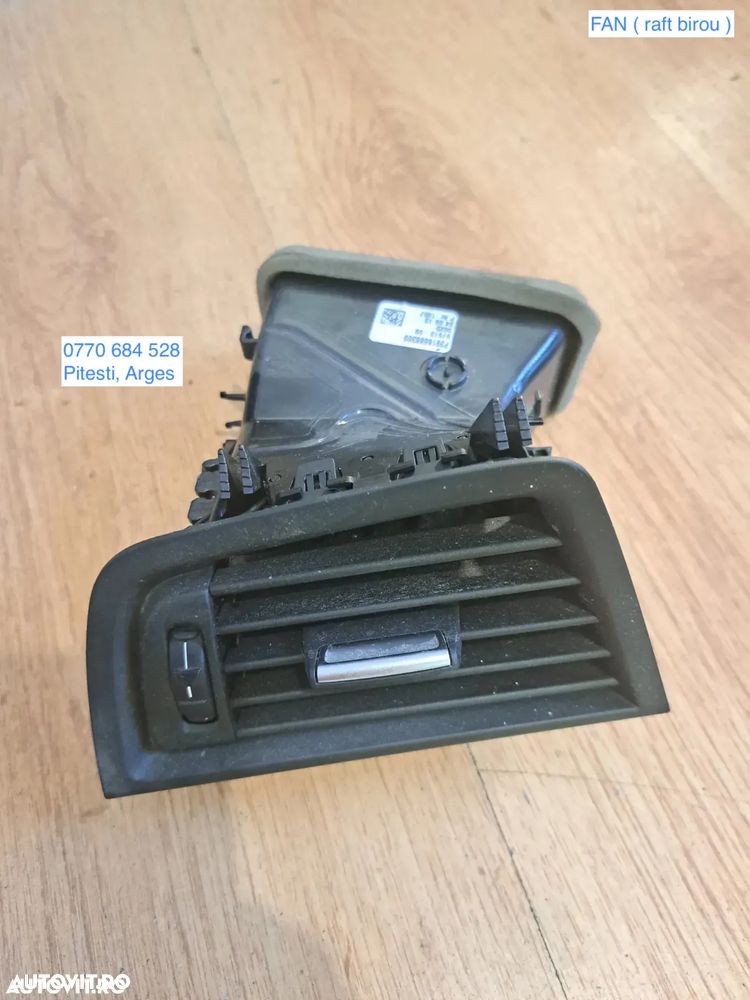 Grila gura aer conditionat clima climatizare stanga sofer Originala BMW F10+LCI F11+LCI F18+LCI
