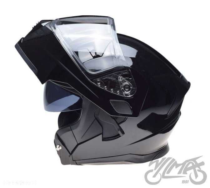 KASK AWINA Otwierana szczęka JK906 CZARNY