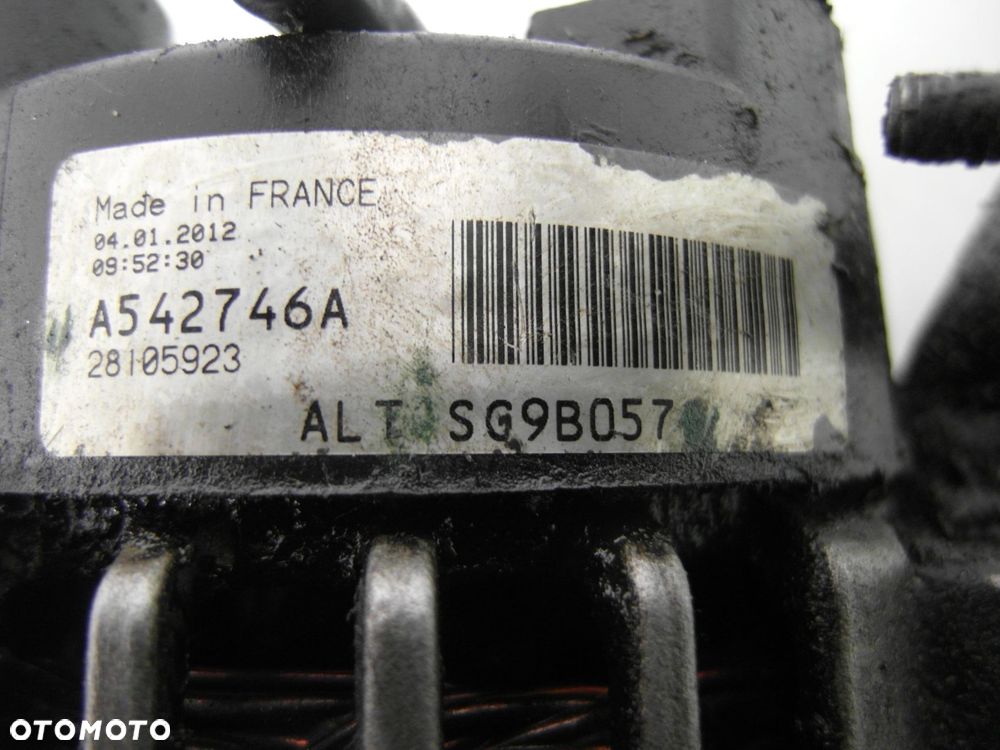 ALTERNATOR VW POLO IV (9N_) 1.2 12V 64 - AZQ SG9B057 - 2